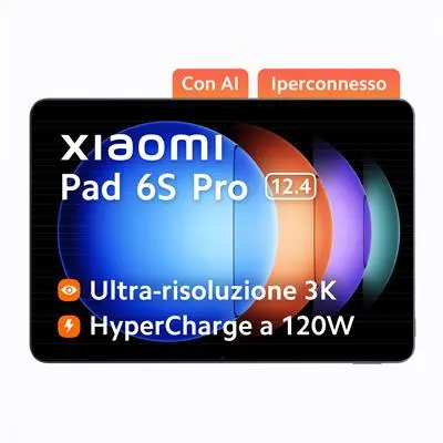 Tablet Xiaomi Pad 6s Pro 12 4 8gb 256gb Wifi Gris